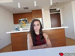 is step bro screwing kharlie stones pussy?