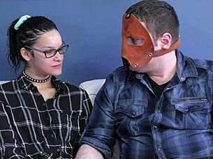 kinky slut eating doms ass and sucking cock and getting wam