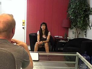 angie's tattooed casting interview for sex 😏