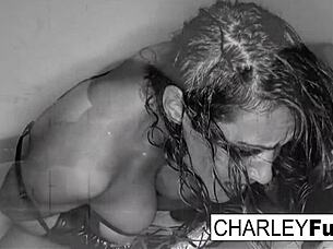 i'm charley chase, begging for whipping on my ass