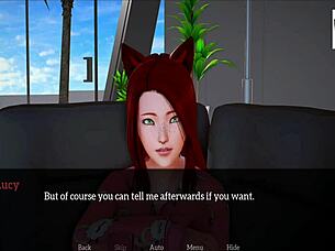 My new family episode 141, redhead hentai action