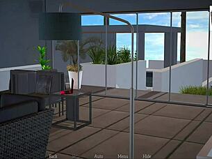 My new family episode 141, redhead hentai action