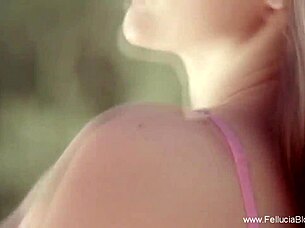 She gives him a blowjob now