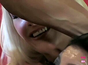 i brought brunette for man to fuck