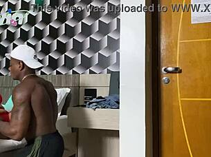 I Became Birthday Present Cuckold Marks with Woman in Motel