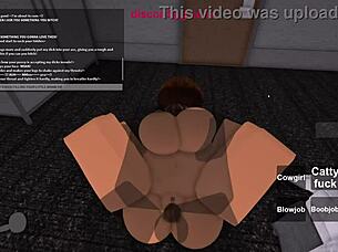 Roblox Porn: Big Ass Riding Monster Cock