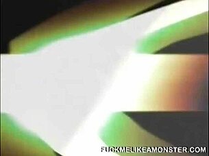 wow, big titty anime babe gets her pussy licked so good!