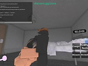 Roblox Porn: Big Ass Riding Monster Cock