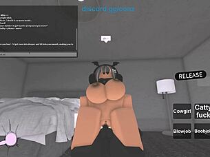 Roblox Porn: Big Ass Riding Monster Cock