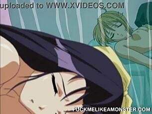 wow, big titty anime babe gets her pussy licked so good!