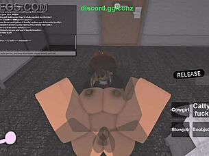 Roblox Porn: Big Ass Riding Monster Cock