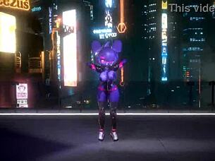 bonnie fnf bonfie in kpop queencard dance