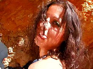 Bold teen anal assfucking with intense pounding