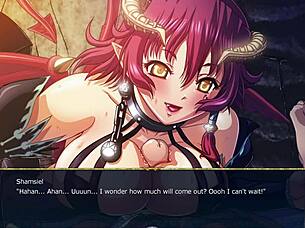 Kyonyuu Fantasy Shamseil Succubus In H-Scene With Monster Cock Cumshot