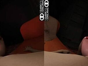 VR Loba makes you cum twice 😈