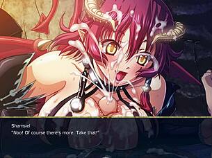 Kyonyuu Fantasy Shamseil Succubus In H-Scene With Monster Cock Cumshot