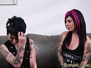 emo fetish slut gets her ass rimmed