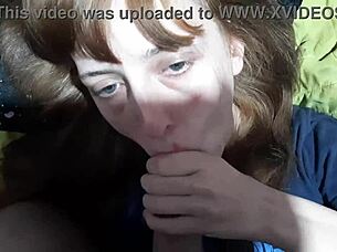 Teen Sucks Stepbrother's Big Cock