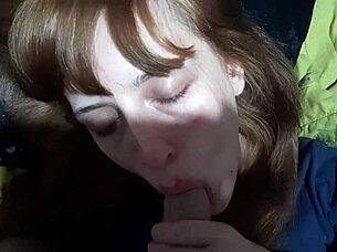 Teen Sucks Stepbrother's Big Cock