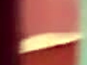 Friend spies on her masturbating with dildo wet pussy exposed