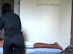 Indian Manipur Girl Receiving Erotic Massage In Spa