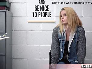 Cute Blonde Teen Madison Steals And Gets Rough Sex