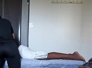 Indian Manipur Girl Receiving Erotic Massage In Spa
