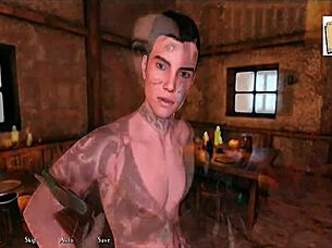 being a dik chick route 43 in the anime style