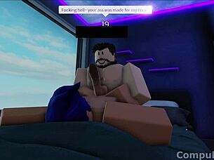 Exciting meetup for rough anal session!