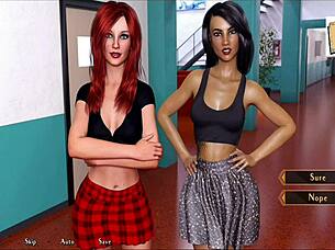 being a dik chick route 43 in the anime style