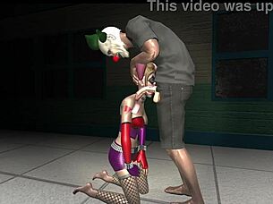 harley's deepthroat gives me intense facial