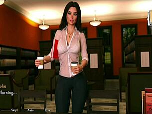 being a dik chick route 43 in the anime style