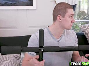 Katie kush gets cum on tongue! What a delivery!