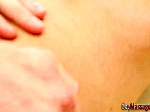 Gay teen amateur riding bareback in rough European massage