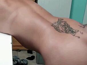 canadian latina gets throated and ass fucked in deepthroat and anal session