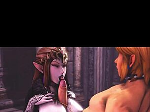 Zelda válogatás nagy faszokkal és cicikkel 3D rajzfilm stílusban, elképesztő!