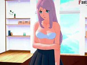 Naruto hentai movie shows Hinata and Sakura in wild action