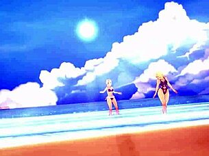 Naruto hentai movie shows Hinata and Sakura in wild action