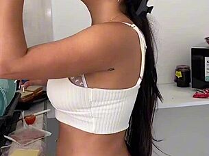 She says, 'come with me to make breakfast'