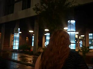 Night with mia dior in outdoor doggystyle