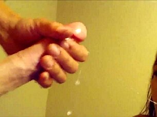 young couple engages in deepthroat and cumshot