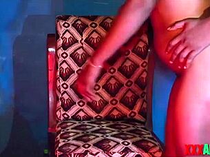 amateur girlfriend rides monster cock bent over