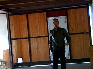 ginger hell crazy threesome with ian scott and leo galvez 😈