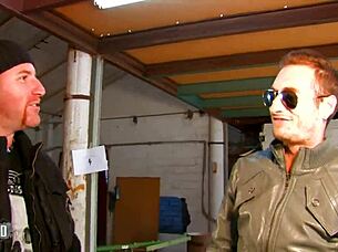 ginger hell crazy threesome with ian scott and leo galvez 😈