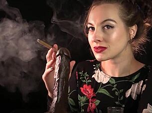 A different kind of blowjob technique with toys