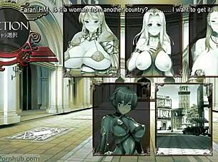 Busty Princess Gets Hypnotized And Has Sex With Big Tits And Ass In Visual Novel 19