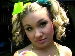 Before meeting, he gives blonde cutie amazing anal plowing!