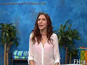 Is this sexy 18 year old babe ready for old woman?