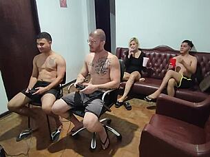 It was just to play a video game, but ended up in a fun hangout