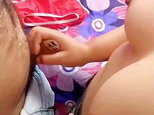 Innocent Mexican student shows tight vagina after school, making me jerk off.